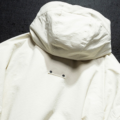 [YMORIGINAL] White Duck Down Utility Hooded Jacket N857