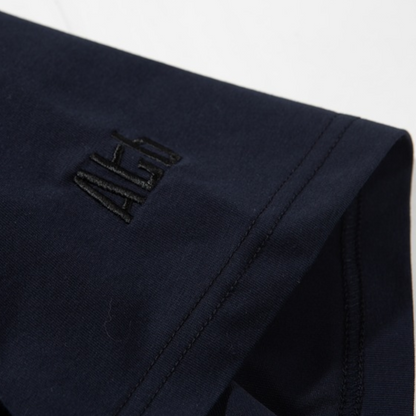 コットンポリエステル　ヘンリーネック　Tシャツ　N446