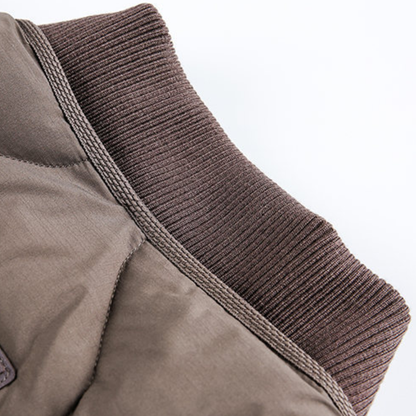 ホワイトダウン　リブカラージャケット　N962