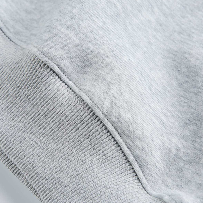 メランジ　ハーフジップ　スウェットシャツ　N1258