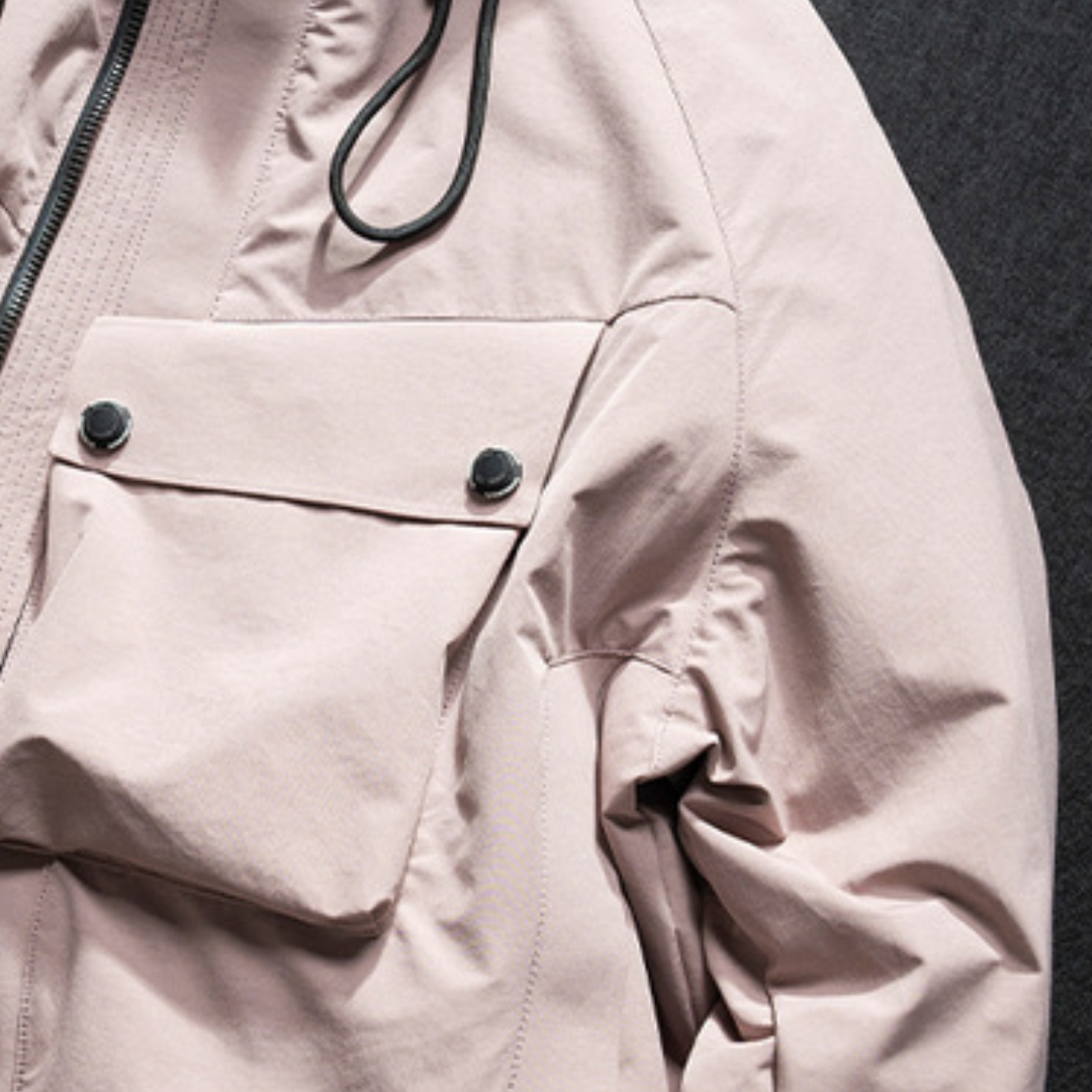 [YMORIGINAL] White Duck Down Big Pocket Hooded Jacket N849