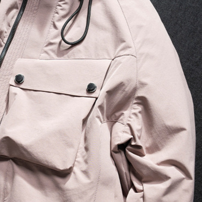 [YMORIGINAL] White Duck Down Big Pocket Hooded Jacket N849