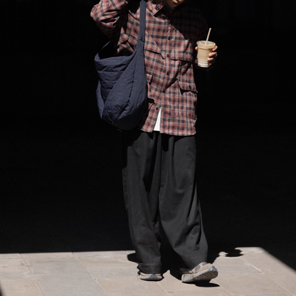 Quilted Big Shoulder Bag N710