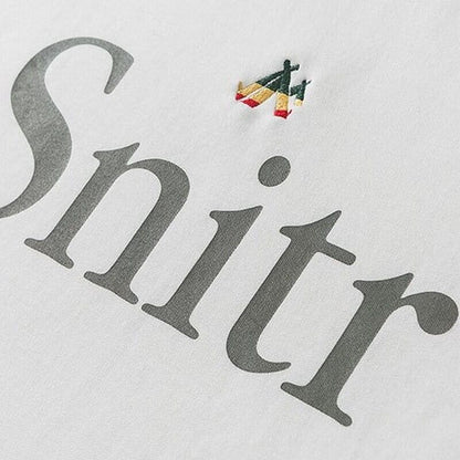 【Snitr】プリントTシャツ　B124