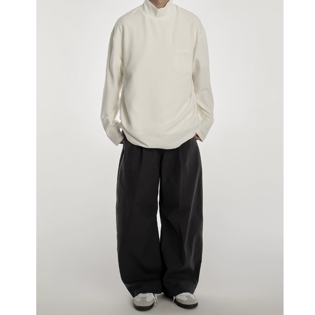 チノ　マルチタック　ワイドバレルパンツ N740