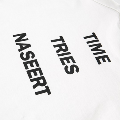 【TIME TRIES NASEERT】　プリントTシャツ　N445