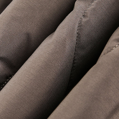 ホワイトダウン　リブカラージャケット　N962