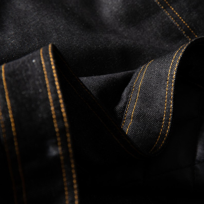 Faux layered wool polo collar knit N748