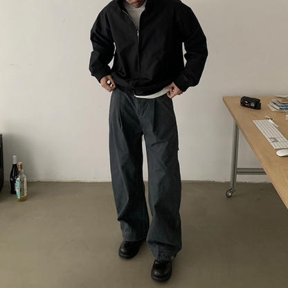 コットンポリ　サイドフラップ　ドリズラージャケット　N663
