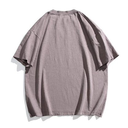メランジコットン　ワイドTシャツ　N1633　