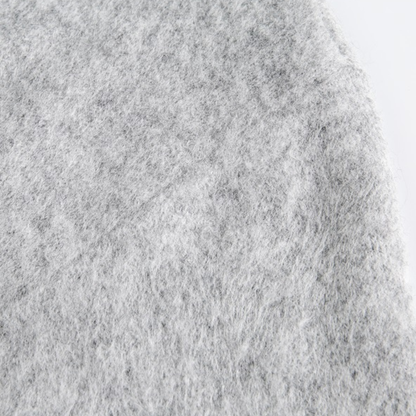 シャギーニット　クルーネック　カーディガン　N940