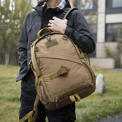 Outdoor waterproof backpack with mesh back N1127