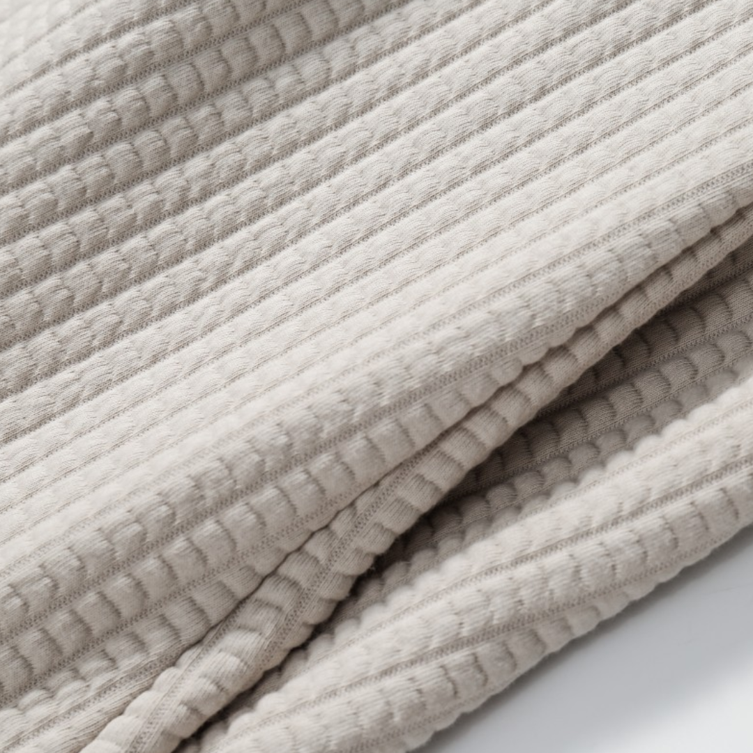 ワッフル　フードジャケット　N1042