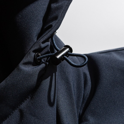 ホワイトダウン　スナップボタン　フードジャケット　N1022