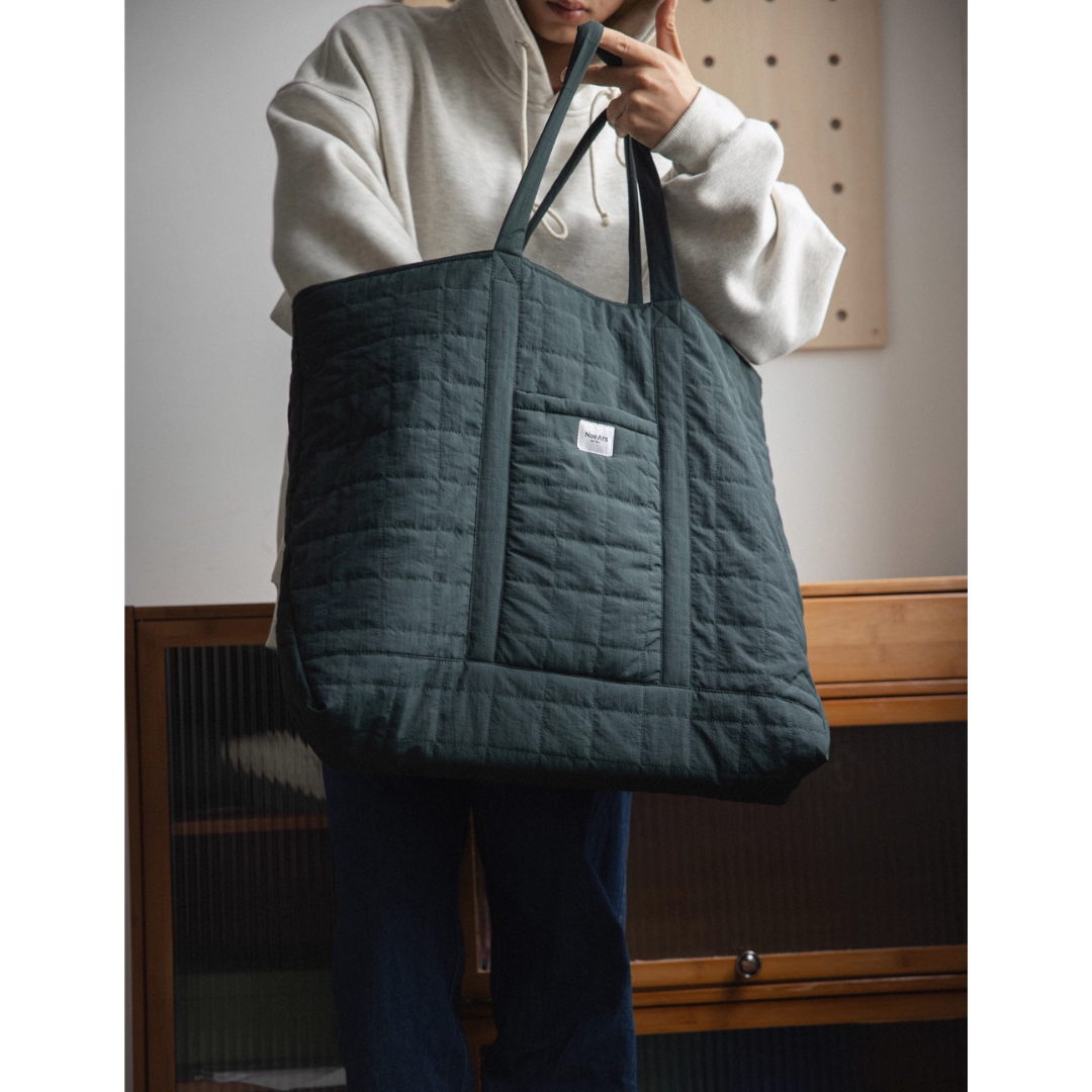 Quilted Big Tote Bag N709