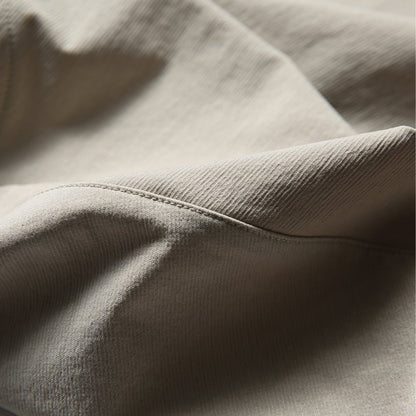 Gathered pocket nylon pullover B907