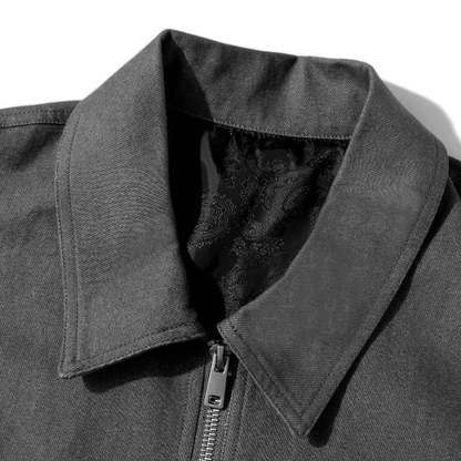 コットンテンセル　ジップアップ　ジャケット　N1254