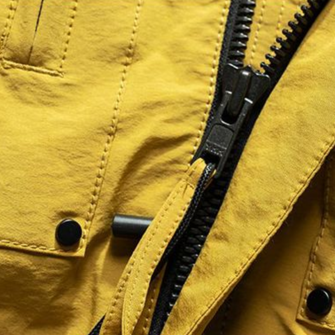 [YMORIGINAL] Arm slit, big pocket, short down jacket N858