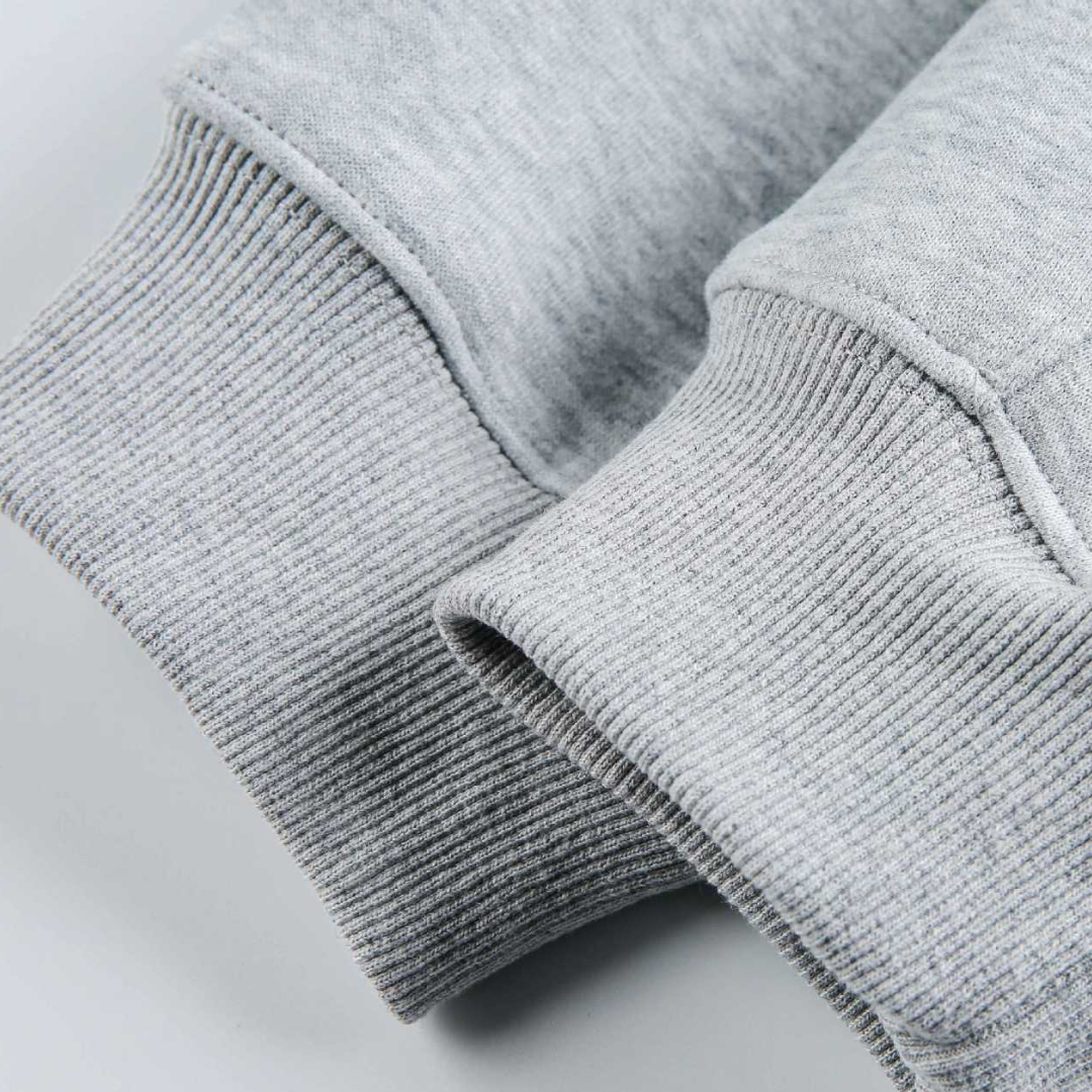 メランジ　ハーフジップ　スウェットシャツ　N1258