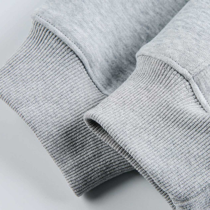 メランジ　ハーフジップ　スウェットシャツ　N1258