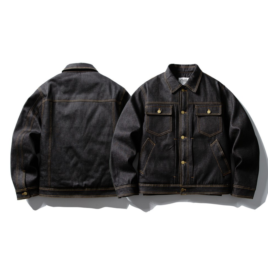 Faux layered wool polo collar knit N748