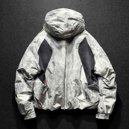 [YMORIGINAL] White Duck Down Fog Color Hooded Jacket N843