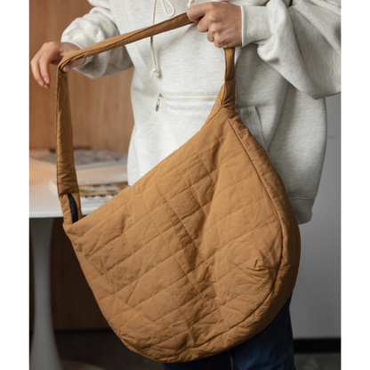 Quilted Big Shoulder Bag N710