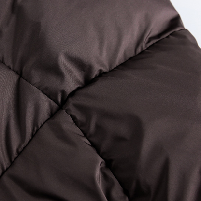 Faux layered wool polo collar knit N748