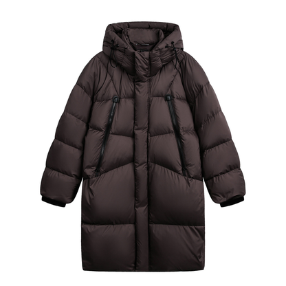 Faux layered wool polo collar knit N748