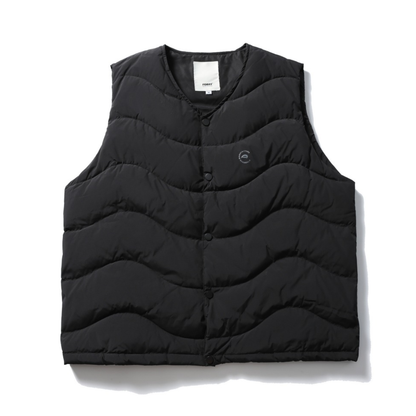 ウェーブステッチ　ダウンベスト　N1278
