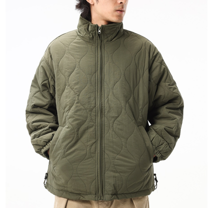 フリースライナー　ウェーブキルティング　ジャケット　N1021