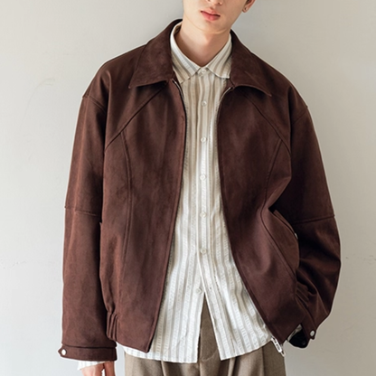 PEスエード ラグランスリーブ ジャケット N720