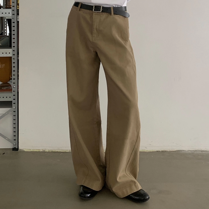コットンツイル　セミフレア　パンツ　N526