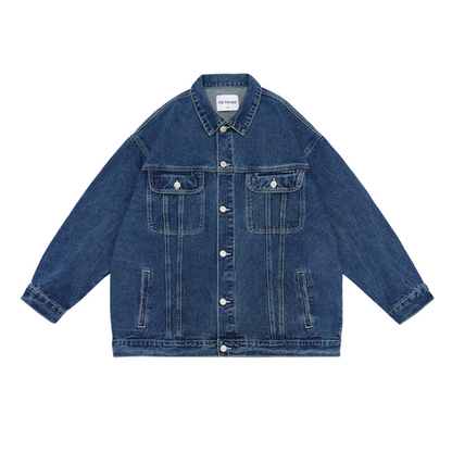 Faux layered wool polo collar knit N748