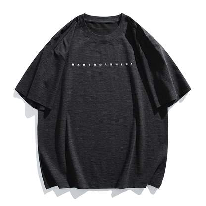 ×（B品の可能性たかいので見送り）立体ロゴ　クルーネック　カジュアルTシャツ　N1418