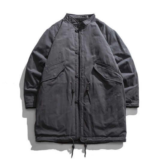 リバーシブル　裏ボア　モッズコート　N971