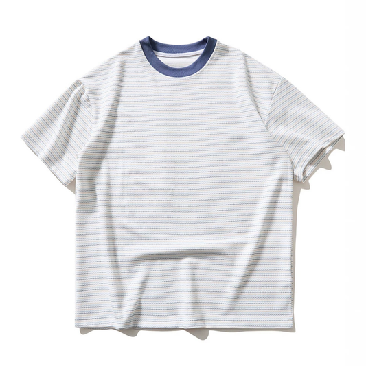 マルチ　ミジンボーダー　Tシャツ　N1420