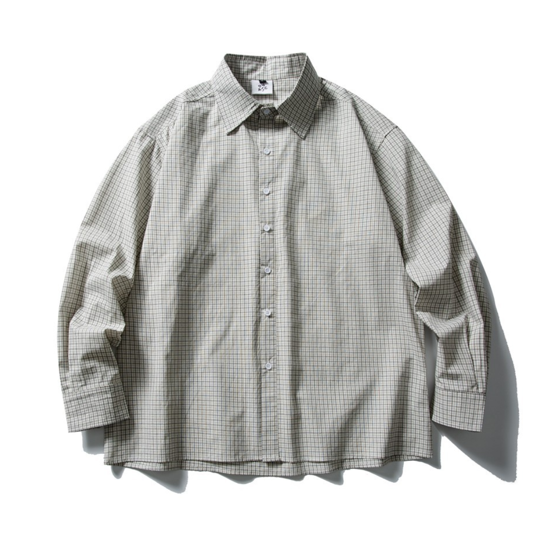 グラフチェック　レギュラーシャツ　N1275