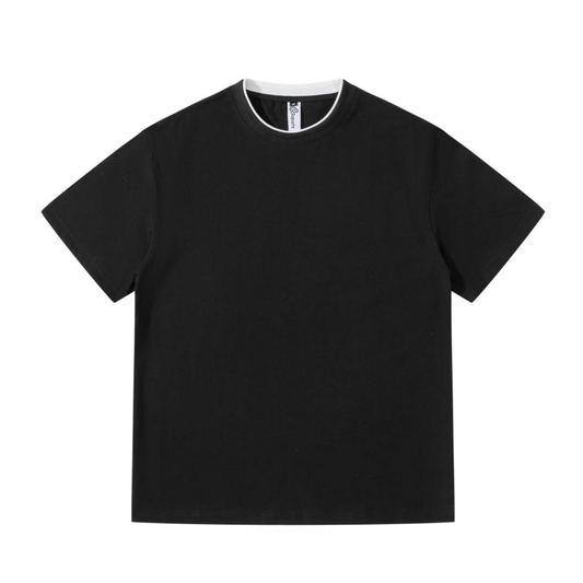 バイカラー　フェイクレイヤード　　Tシャツ　N1613