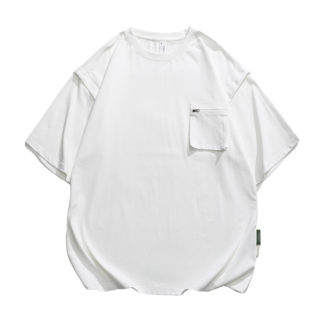 ジップパッチポケット　Tシャツ　N1412