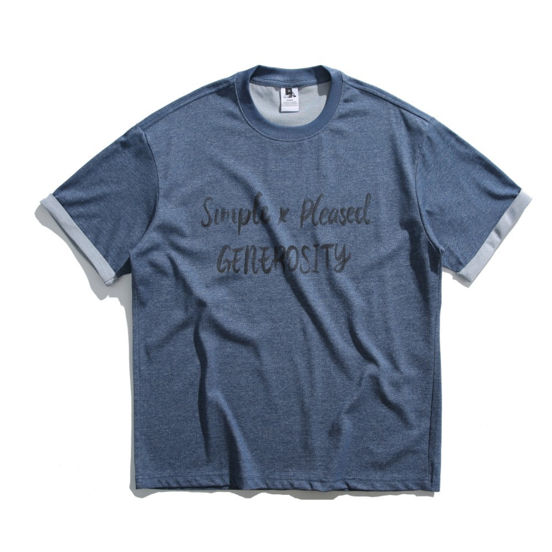 【GENEROSITY】メッセージ　Tシャツ　N1608