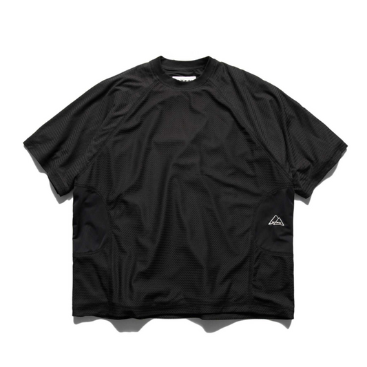 ポリエステルナイロン　メッシュ　ワイドTシャツ　N373