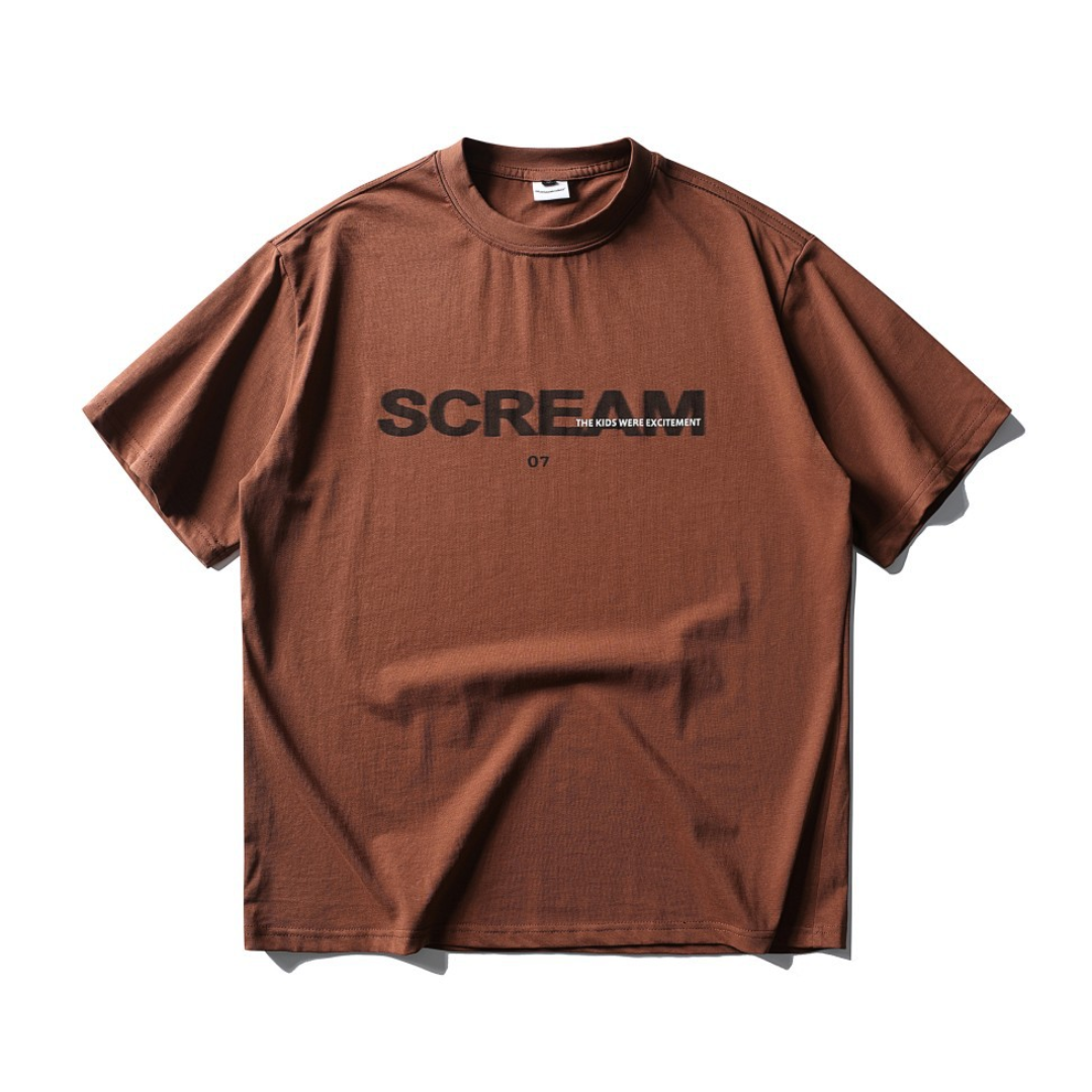 【SCREAM】ロゴプリント　Tシャツ　N1601