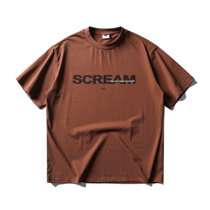 【SCREAM】ロゴプリント　Tシャツ　N1601
