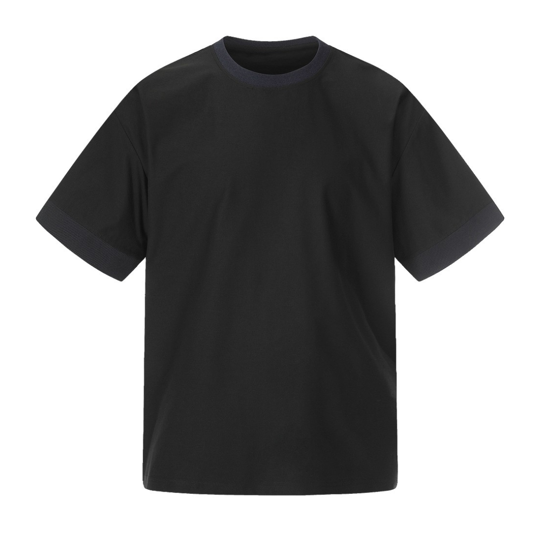 バイカラー　リブ　Tシャツ　N1599