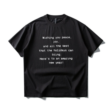 メッセージプリント　Tシャツ　N1624