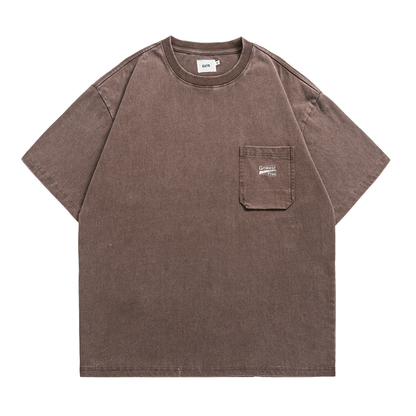 【Gowest Free】ポケット刺繍　Tシャツ　N1625