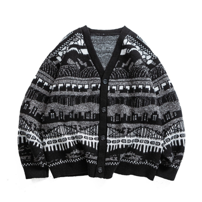 ナイトビュー　ニットカーディガン　N879