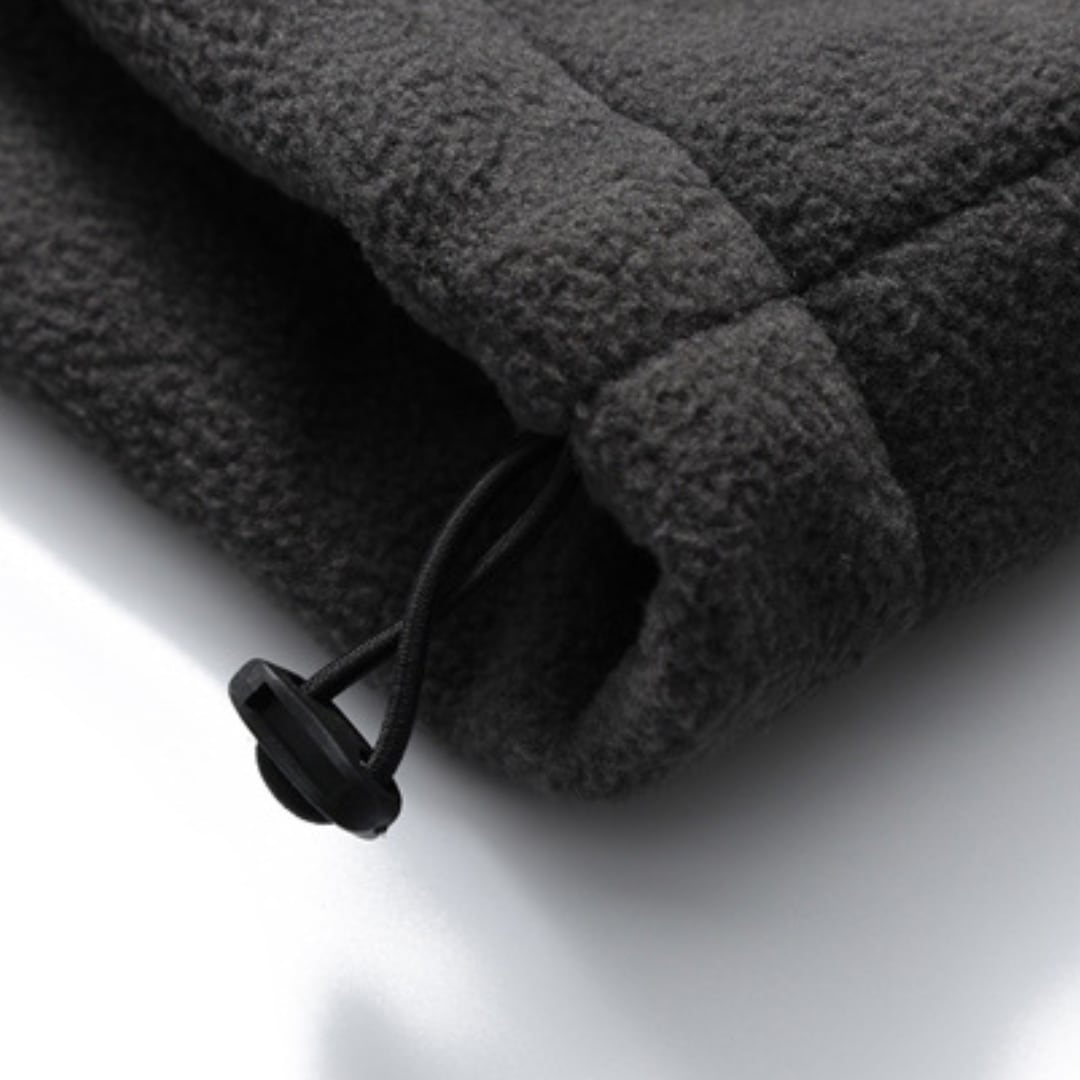 Fleece half-zip stand pullover C168
