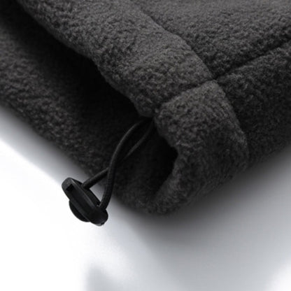 Fleece half-zip stand pullover C168